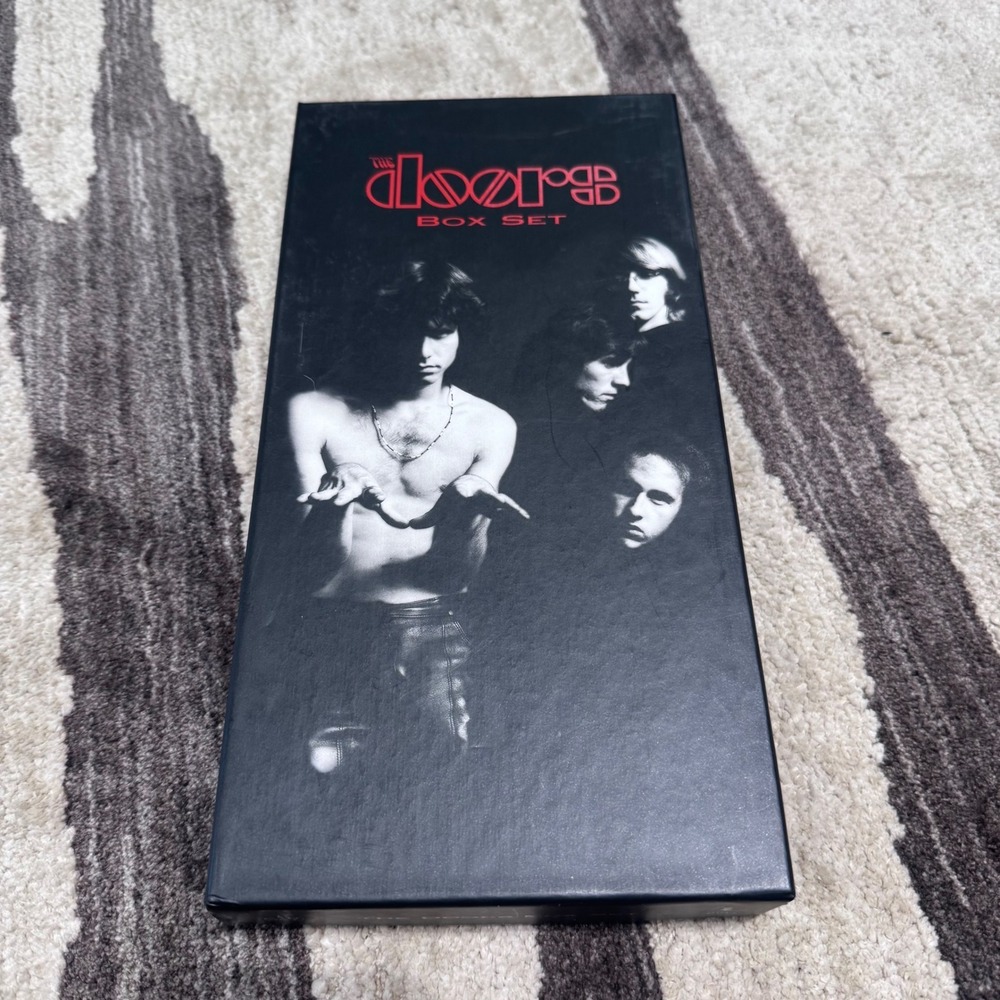 The Doors Box Set 4 CD Collection 1997 Elektra Rare Live Demos Booklet 62123-2